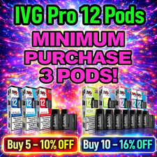 IVG PRO 12 REFILLS / PODS |