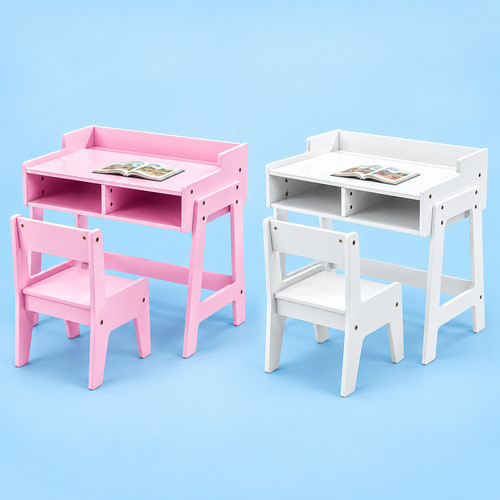Kids study desk and - kids, set