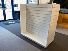 H Style Slatwall Retail Shop Display Showcase Gondola Unit (White)