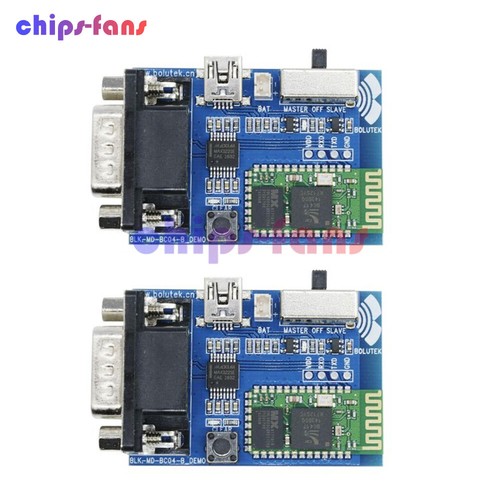 2pcs rs232 bluetooth serial - bluetooth,