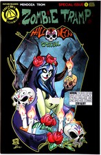 Zombie Tramp Halloween Special #1 Trom Risqué Variant - Action Lab - Dan Mendoza