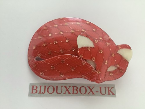 Lea stein gomina - cat, brooch