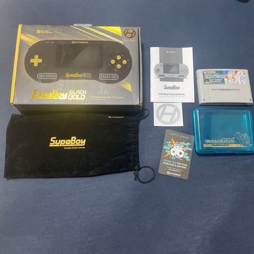 Hyperkin supaboy black gold - gold, +