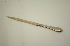 Vintage Silver Plated Letter