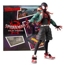 Spiderman Miles Morales PVC Action Figure Toy across the Spider-Verse Collection