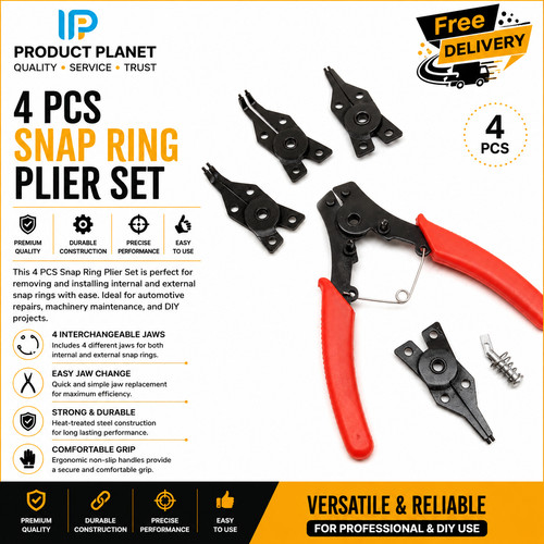 4pc circlip pliers - 4pc,