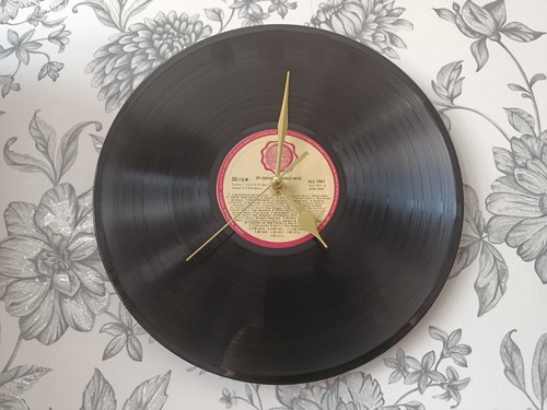 Vinyl record clock lp - record, real