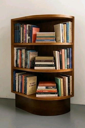 Antique walnut corner cupboard - walnut,