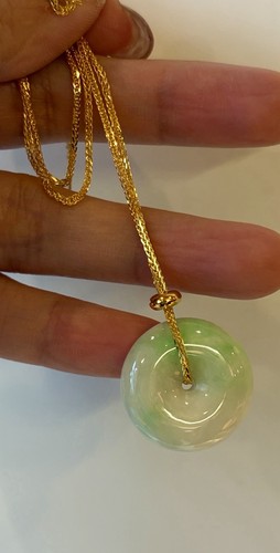 New natural jade donut - jade,