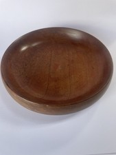 Solid Turned Wooden Bowl, Teak