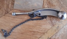 Vintage Bosun's call Whistle with chain