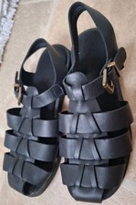 Girls Next Leather Gladiator Sandals Size 13 in Excellent & Very Clean Condition