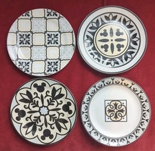 Disney Store Homestead Mickey Mouse Plates Side Plates Mickey Icon Set Of 4