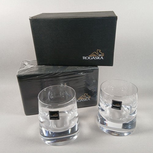 Rogaska crystal tumblers - 4,
