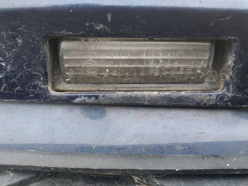 Rear number plate light - , for