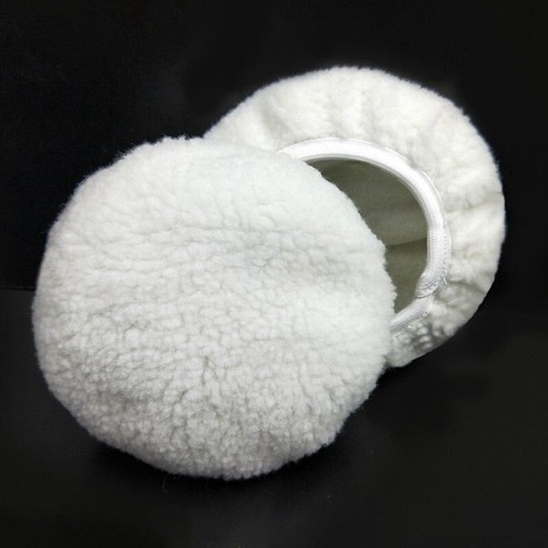Soft wool polishing bonnet - wool,