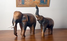 Large hand carved wooden - carved,