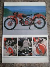 MOTO GUZZI FALCONE SPORT MOTORCYCLE POSTER ADVERT APPROX A4 SIZE file 9