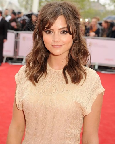 Jenna coleman posing pink - jenna,