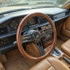 14" Real Wood Steering Wheel