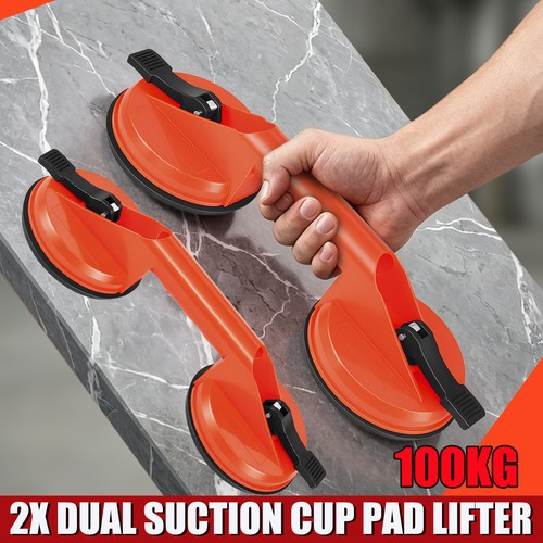 Double suction cup vacuum - suction,
