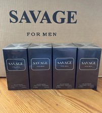 4 X Savage Men's Perfume 100ml Eau De Parfum Gift For Him Men Fragrance New