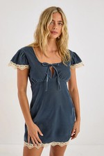 Nastygal Steel Dress Womens