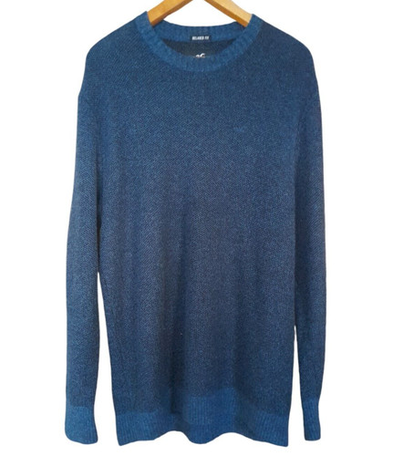 Hollister jumper mens blue - xl,