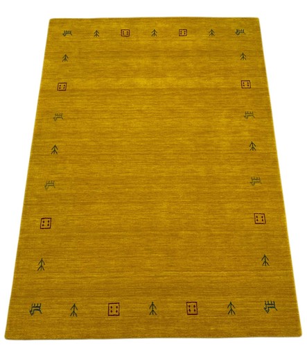 Gabbeh carpet gold - gabbeh, 100%