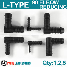 Degree elbow plastic barbed - elbow,