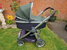 Babystyle Oyster 3 Set From Birth Stroller Forest Green 7 Piece Package