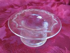 Beautiful Stuart Etched Crystal Votive Candle Holder VGC