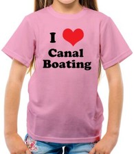 I Love Canal Boating - Kids