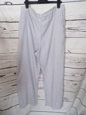 LADIES TU STRIPED SILVER GREY