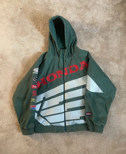 Supreme honda green jacket - x,