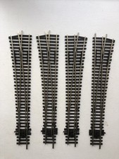 4 Peco SL-88 & SL-89 Large Radius Points Turnouts Model Railway OO Gauge