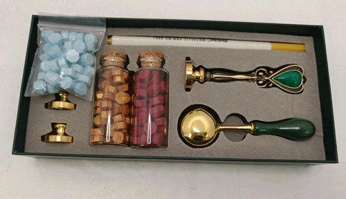 Wax seal stamp - set,
