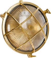 Brass bulkhead light - bulkhead,