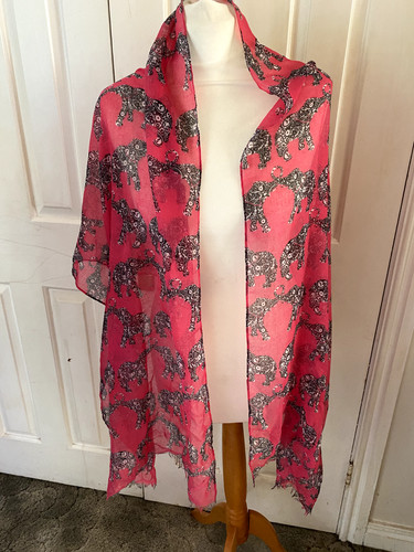 Large chiffon scarf - large,