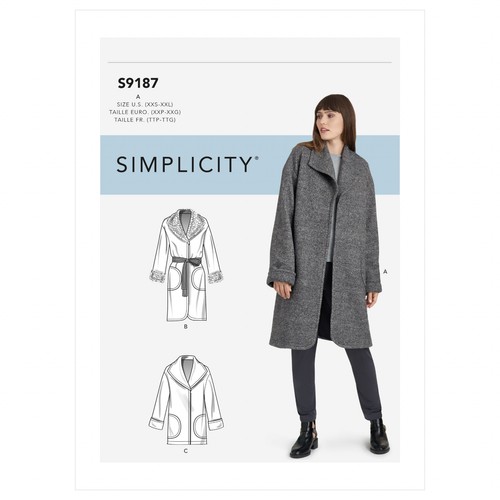 Simplicity 9187 sewing pattern - 9187,