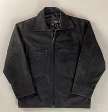 Leather Highwayman Jacket Bomber Jacket Made in Italy Size S - see size note