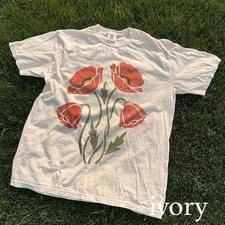 Vintage Poppy Flower Graphic
