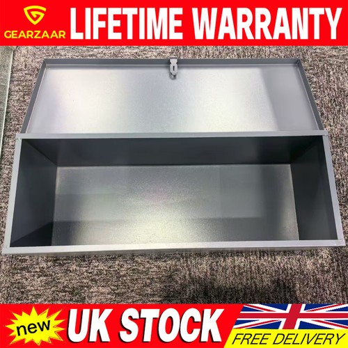 Metal tool box with lock - metal,