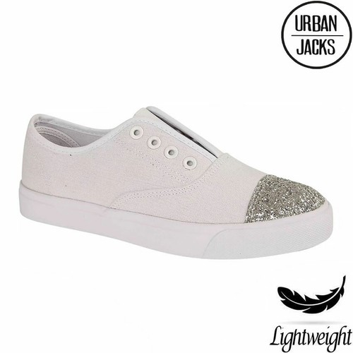 Ladies canvas shoes - women, slip