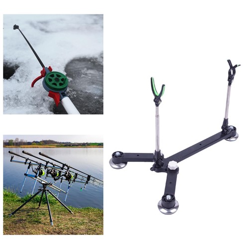 Ice fishing rod holder - ice,