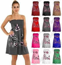 Women Sheering Bandeau Boob