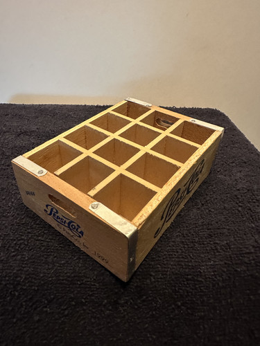 Pepsi wooden crate for - crate, mini
