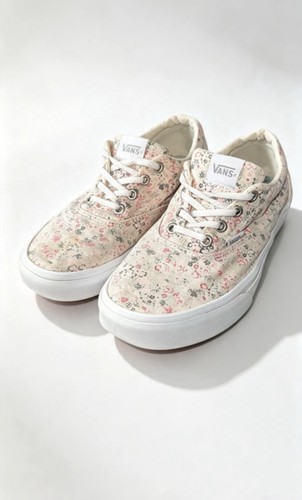 Vans era ditsy floral - floral, cream
