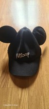 DISNEY MICKEY CHILDS HAT MOUSE EARS BLACK 100%,COTTON
