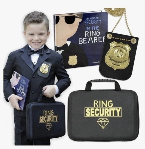 Ring bearer gift set - set, book